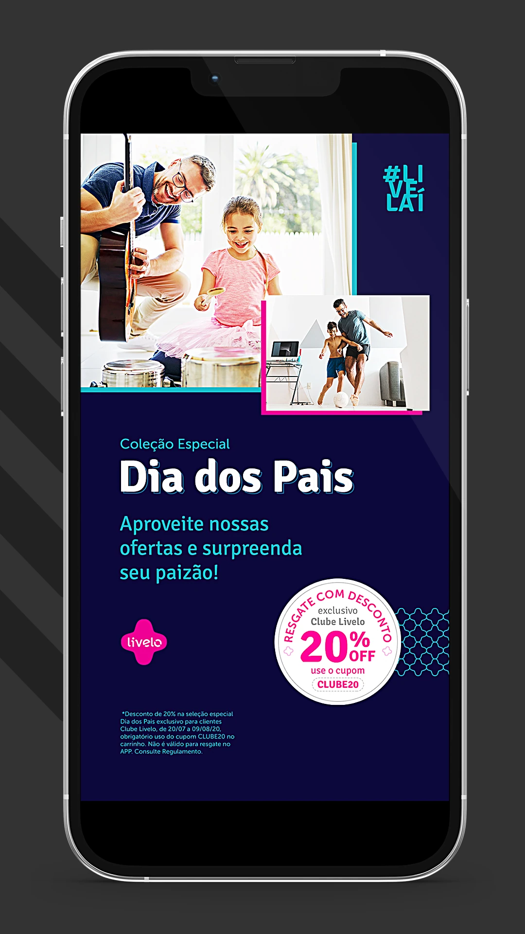 Dia dos Pais / peça 01 — Livelo